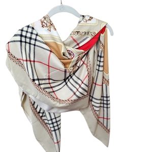 Scarf equestrian large square